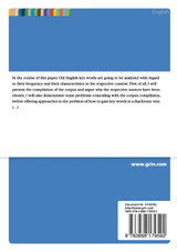 Old English Keywords in Context. A Quantitative and Qualitative Corpus Analysis