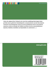 Wahrnehmung und Bewertung der Jugendsprache Kiezdeutsch durch Lehramtsstudenten