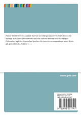 Platons Höhlengleichnis. Analyse der Ideenlehre, der Paideia und dem Wesen der Wahrheit Platons Höhlengleichnis. Analyse der Ideenlehre, der Paideia und dem Wesen der Wahrheit
