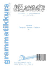 Wörterbuch Deutsch - Syrisch - Englisch A1 Wörterbuch Deutsch - Syrisch - Englisch A1