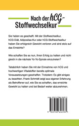 Nach der hCG-Stoffwechselkur