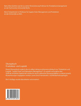Übungsbuch Produktion und Logistik Übungsbuch Produktion und Logistik