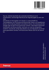 Paul Jos. Safariks Geschichte des serbischen Schriftthums Paul Jos. Safariks Geschichte des serbischen Schriftthums