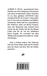 F.O. Frank N. Stein's Katze