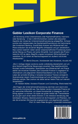 Gabler Lexikon Corporate Finance