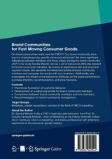 Brand Communities for Fast Moving Consumer Goods Brand Communities for Fast Moving Consumer Goods