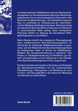 Strategische Planung im Beschwerdemanagement Strategische Planung im Beschwerdemanagement