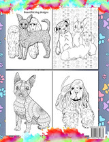 Adult coloring book for dog lovers Adult coloring book for dog lovers