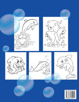 Dolphins Coloring Book For Kids Dolphins Coloring Book For Kids