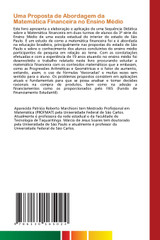 Uma Proposta de Abordagem da Matemática Financeira no Ensino Médio Uma Proposta de Abordagem da Matemática Financeira no Ensino Médio