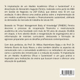 A Implantação De Um Modelo Acadêmico Eficaz E Sustentável