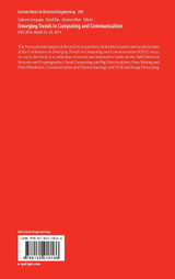 Emerging Trends in Computing and Communication Emerging Trends in Computing and Communication