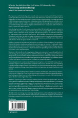 Plant Biology and Biotechnology Plant Biology and Biotechnology