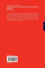 Emerging Research in Computing, Information, Communication and Applications