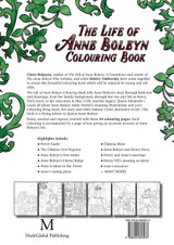 The Life of Anne Boleyn Colouring Book