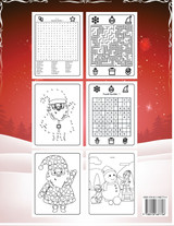 Christmas Activity Book for Kids Fun Games
