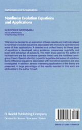 Nonlinear Evolution Equations and Applications Nonlinear Evolution Equations and Applications