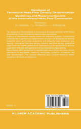 Handbook of Terrestrial Heat-Flow Density Determination