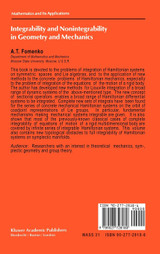 Integrability and Nonintegrability in Geometry and Mechanics