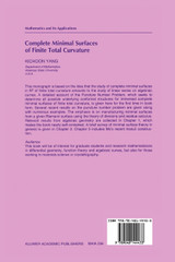 Complete Minimal Surfaces of Finite Total Curvature