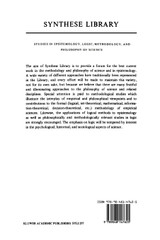 Philosophical Logic and Logical Philosophy Philosophical Logic and Logical Philosophy