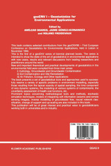 geoENV I - Geostatistics for Environmental Applications