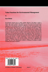 Value Functions for Environmental Management