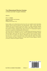 Two-Dimensional Electron Systems Two-Dimensional Electron Systems