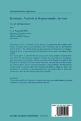 Harmonic Analysis in Hypercomplex Systems