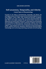 Self-Awareness, Temporality, and Alterity Self-Awareness, Temporality, and Alterity