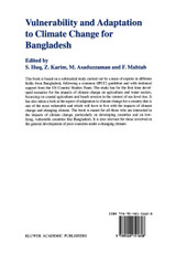 Vulnerability and Adaptation to Climate Change for Bangladesh