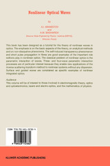 Nonlinear Optical Waves