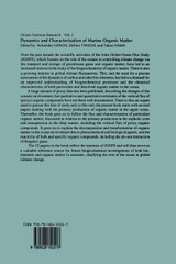Dynamics and Characterization of Marine Organic Matter