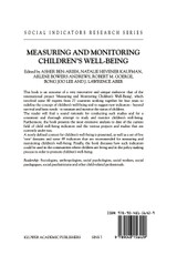 Measuring and Monitoring Children's Well-Being