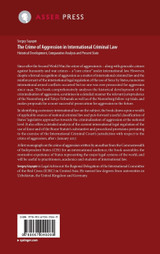 The Crime of Aggression in International Criminal Law The Crime of Aggression in International Criminal Law