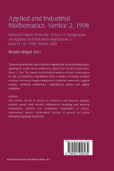 Applied and Industrial Mathematics, Venice-2, 1998
