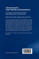 Coherent Control in Atoms, Molecules, and Semiconductors