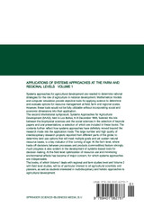 Applications of Systems Approaches at the Farm and Regional Levels
