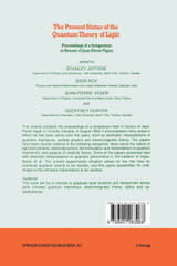 The Present Status of the Quantum Theory of Light