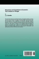 Historicism and Organicism in Economics Historicism and Organicism in Economics
