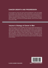 Etiology of Cancer in Man Etiology of Cancer in Man