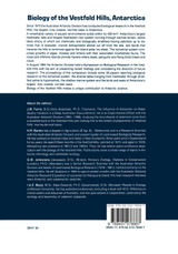 Biology of the Vestfold Hills, Antarctica