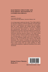 Electronic Structure and Electronic Transitions in Layered Materials