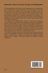 Interaction theory in forest ecology and management