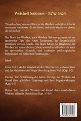 Das Buch der Weisheit Das Buch der Weisheit