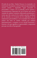 Sándor Ferenczi. Lo instituído y lo instituyente