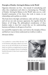 The Principles of Duality The Principles of Duality