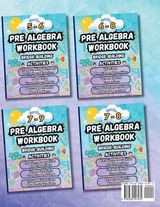 Summer Math Pre Algebra Workbook for Adults Bridge Building Activities
