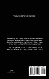 Celebrating the Family Name of Willis Celebrating the Family Name of Willis