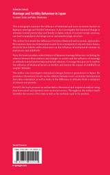 Marriage and Fertility Behaviour in Japan Marriage and Fertility Behaviour in Japan
